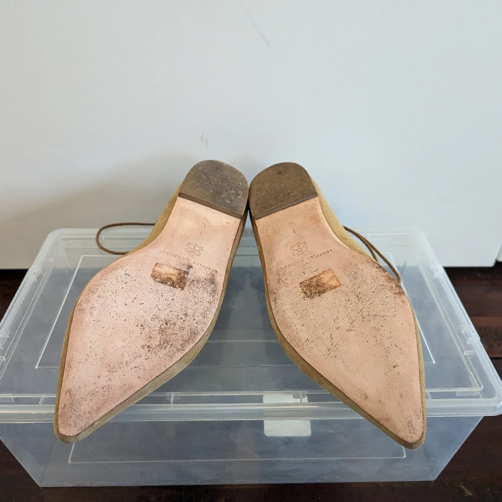 Loeffler Randall Suede Flats - Picture 9 of 11